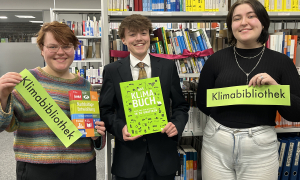 Klima-AG eröffnet Klimabibliothek